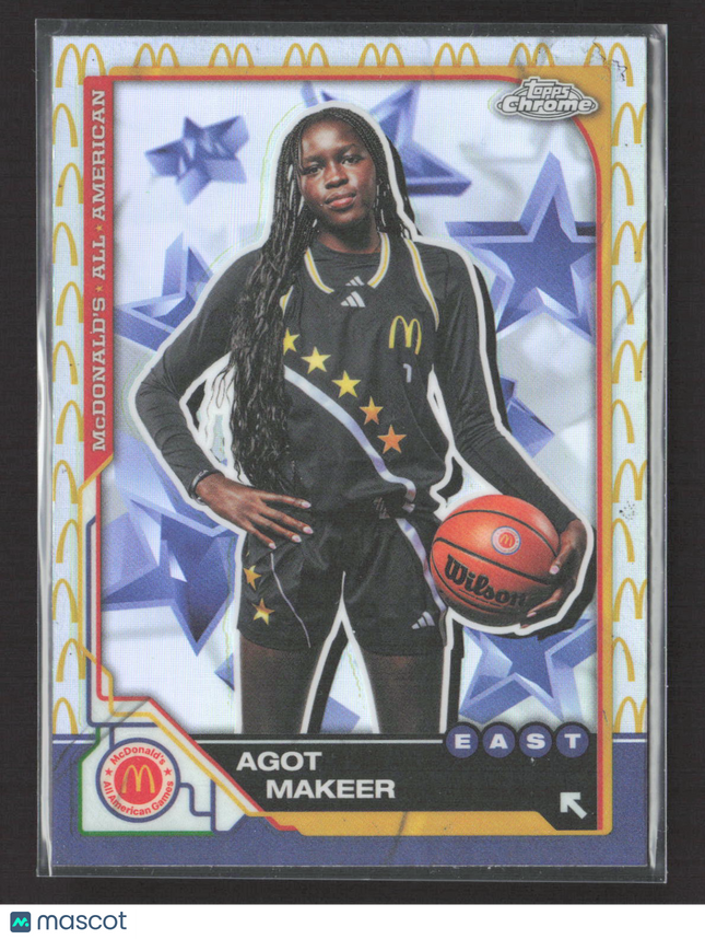 2025 Topps Chrome McDonald's All American Agot Makeer #17