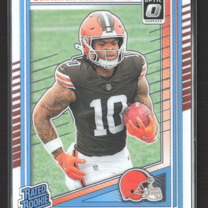 2025 Panini Donruss Optic Quinshon Judkins #252