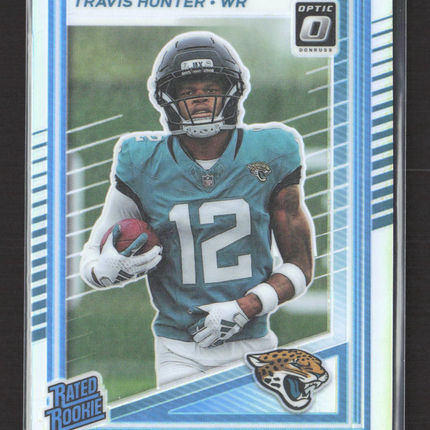 2025 Panini Donruss Optic Prizm Travis Hunter #201