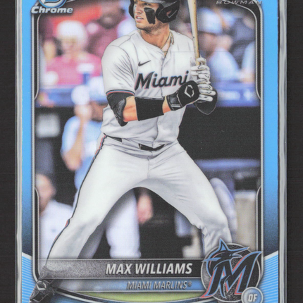 2025 Bowman Chrome Max Williams #BDC-68 Blue 1st Bowman