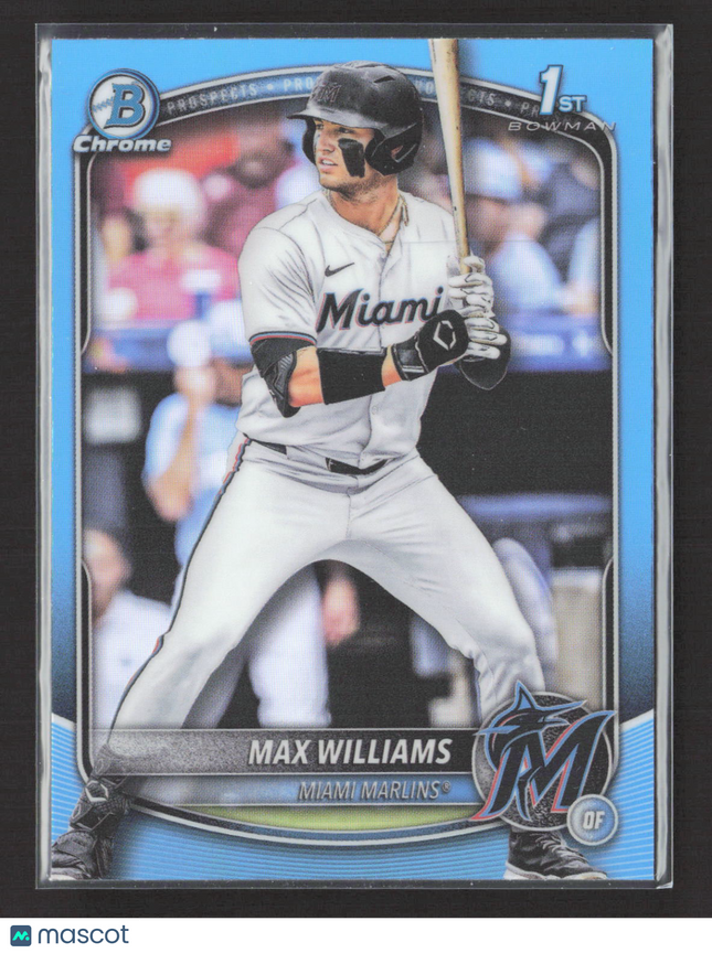 2025 Bowman Chrome Max Williams #BDC-68 Blue 1st Bowman