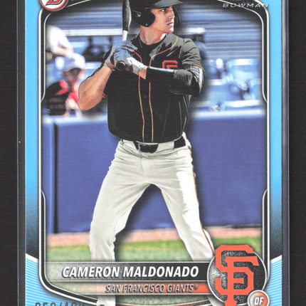 2023 Bowman Draft Cameron Maldonado #BD-99 Sky Blue Paper 053/499