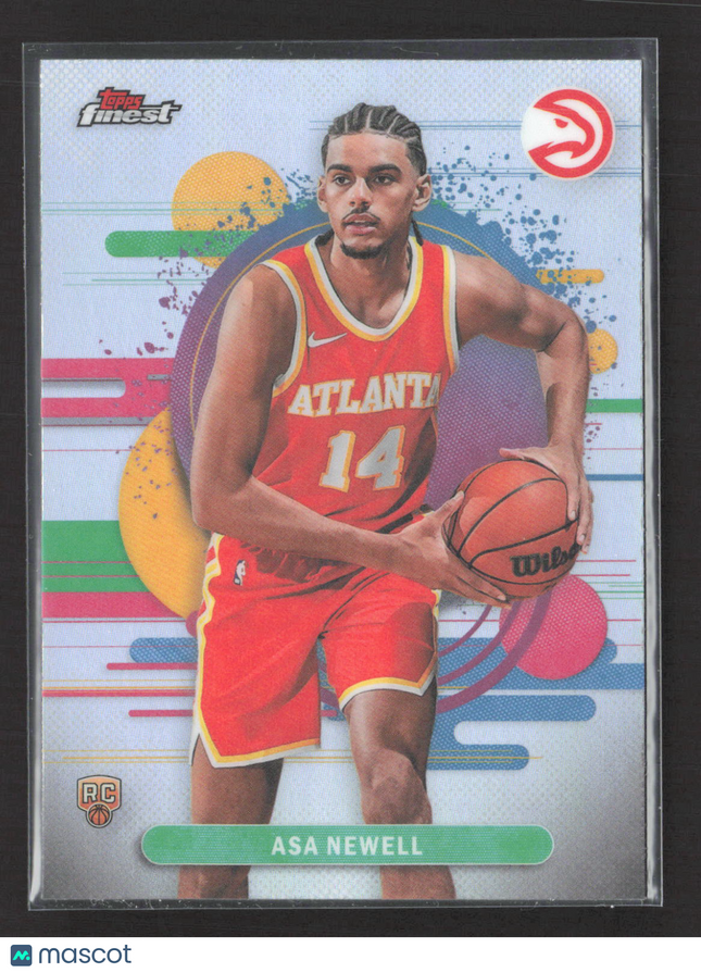 2026 Topps Finest Asa Newell #112 Refractor RC