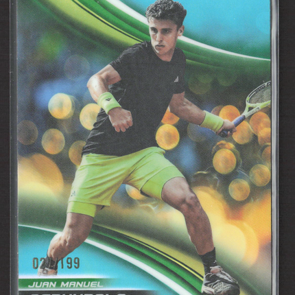 2025 Topps Chrome Juan Manuel Cerundolo #173 Aqua /199