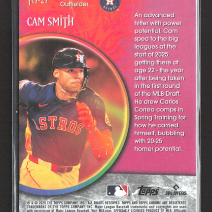 2025 Topps Chrome Fortune 15 Cam Smith #F15-25 RC