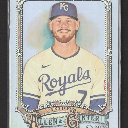 2025 Topps Allen & Ginter Bobby Witt Jr. #123 Holo