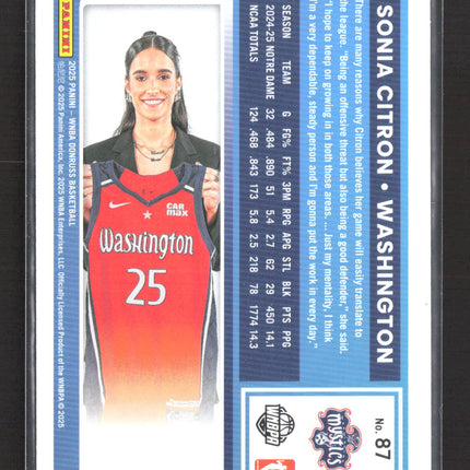 2024 Panini Donruss Sonia Citron #87