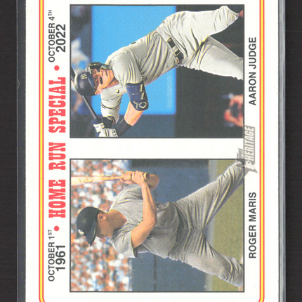 2023 Topps Heritage Roger Maris Aaron Judge #100