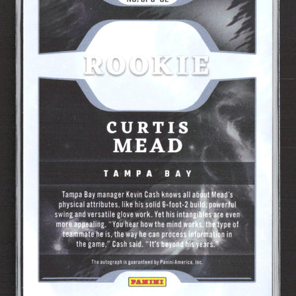 2023 Panini Chronicles Origins Curtis Mead #OPS-CE 04/10 Gold Auto