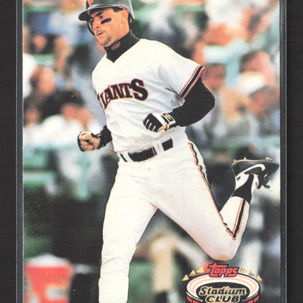 1992 Topps Stadium Club Will Clark #598 Members Choice