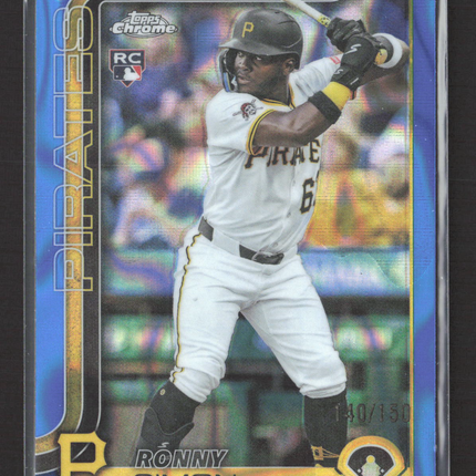 2025 Topps Chrome Ronny Simon #USC35 Blue RayWave 140/150 RC