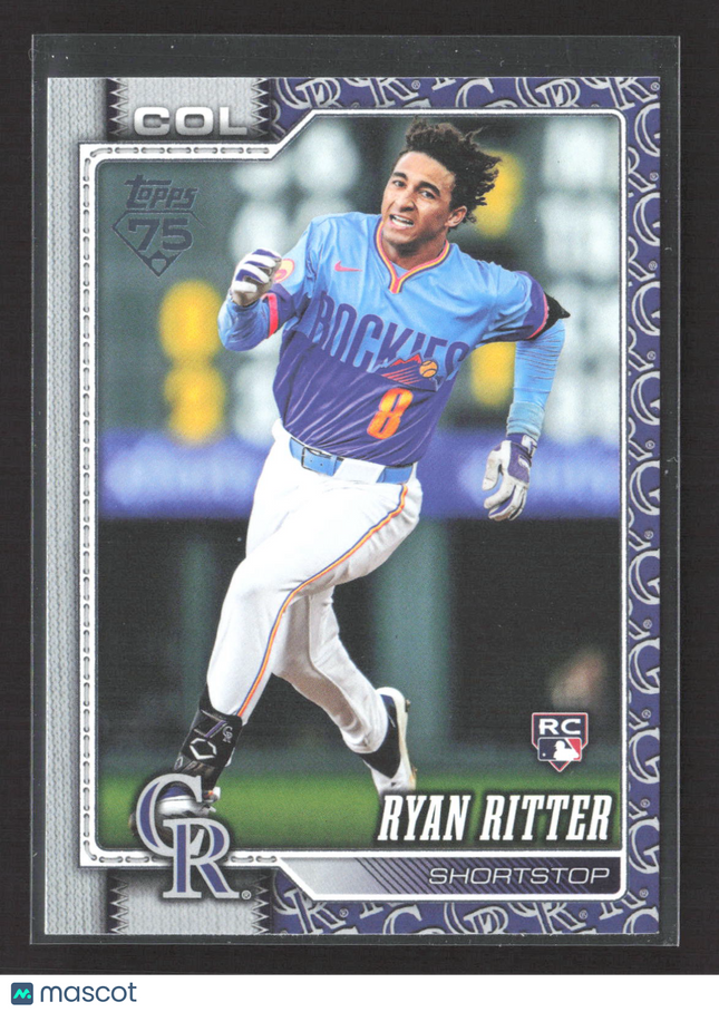 2024 Topps Series 1 Ryan Ritter #18 RC Team Border
