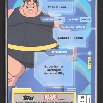 2025 Topps Finest Marvel Destroyers 39/50 #47