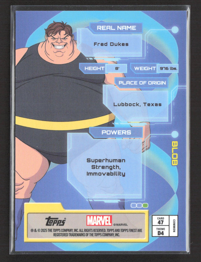 2025 Topps Finest Marvel Destroyers 39/50 #47