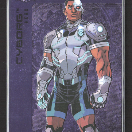 2025 SkyBox Metal Universe Batman #36 Purple Cyborg