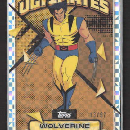 2025 Topps Finest Marvel Ultimates 13/97 #79 Wolverine X-Fractor
