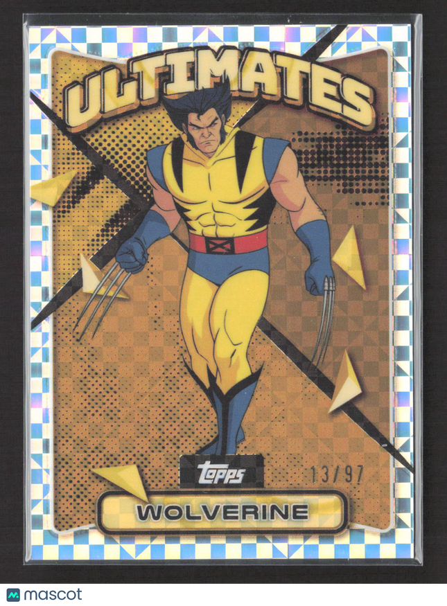 2025 Topps Finest Marvel Ultimates 13/97 #79 Wolverine X-Fractor