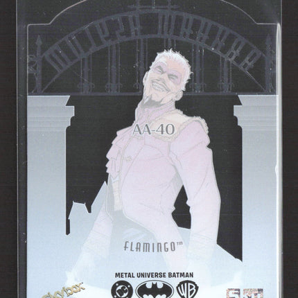 2025 SkyBox Metal Universe Batman Arkham Asylum #AA-40 Flamingo