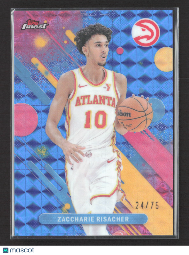 2026 Topps Finest Zaccharie Risacher #48 24/75