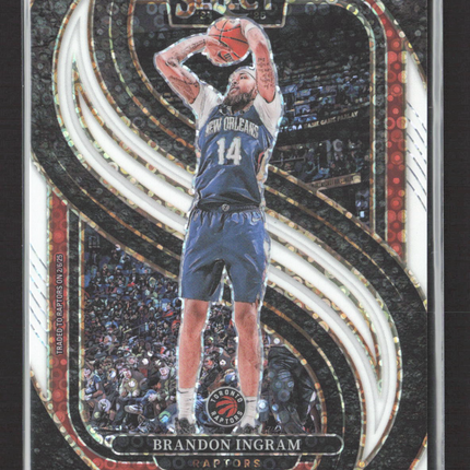 2025 Panini Select Prizm Premier Level Brandon Ingram #162 White Gold 33/75