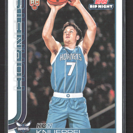 2025 Topps Rip Night Kon Knueppel #BK24 RC