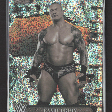 2025 Topps Chrome WWE Cactus Jack Randy Orton #7 Atomic Refractor