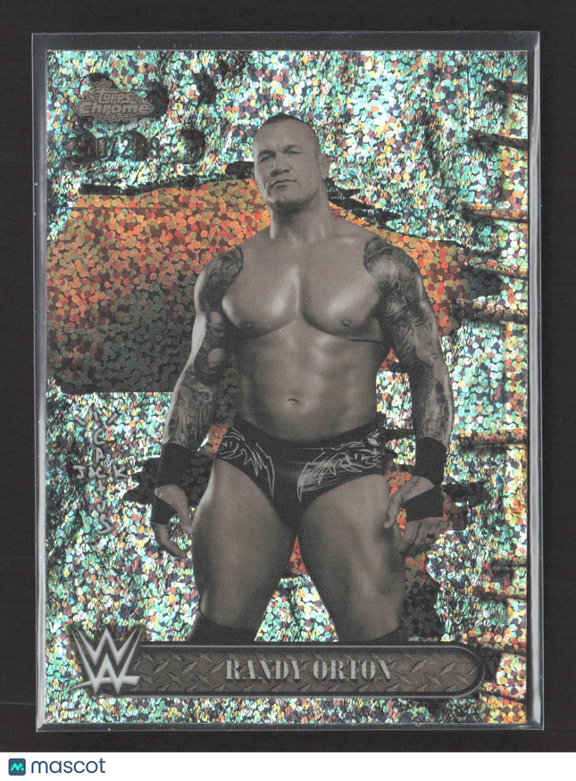2025 Topps Chrome WWE Cactus Jack Randy Orton #7 Atomic Refractor