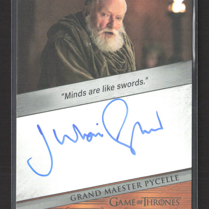 2015 Rittenhouse Game of Thrones Series 4 Julian Glover Auto Limited Edition