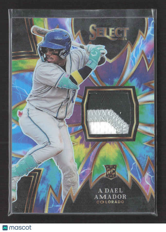 2024 Panini Select Sparks Prizm Adael Amador #SPK-AA Tie-Dye RC 10/25