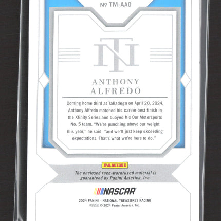 2024 National Treasures Racing Anthony Alfredo #TM-AAO Patch /99