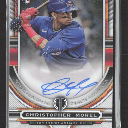 2023 Topps Tribute Christopher Morel #TA-CM RC 076/190