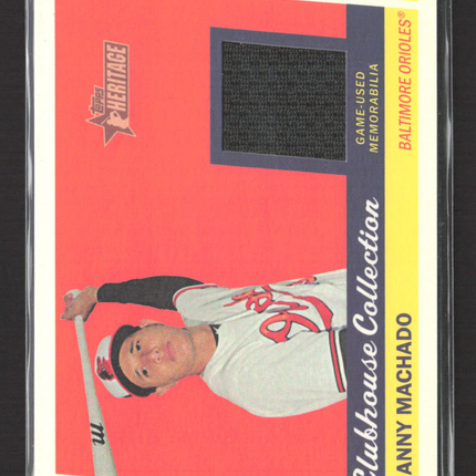 2016 Topps Heritage Manny Machado #CCR-MM Jersey