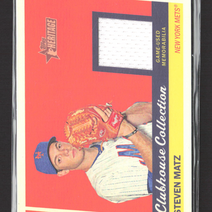 2016 Topps Heritage Steven Matz #CCR-SMAT Jersey