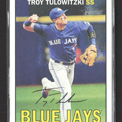 2016 Topps Heritage Troy Tulowitzki #446