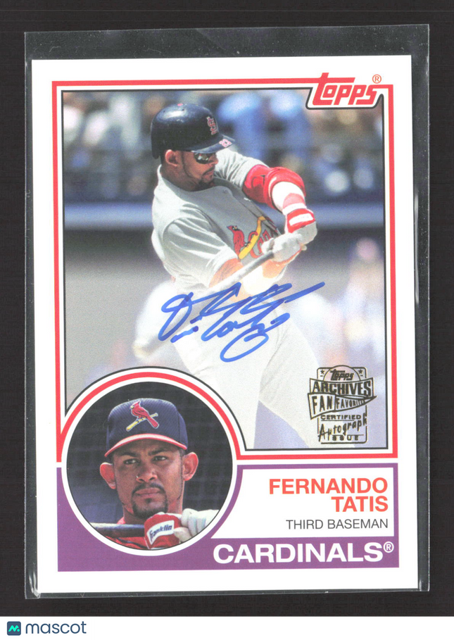 2018 Topps Archives Fan Favorites Auto Fernando Tatis #FFA-FT