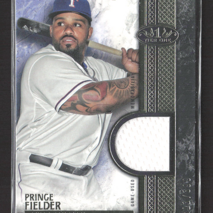 2016 Topps Tier One Prince Fielder #T1R-PF Game-Used Relic /399