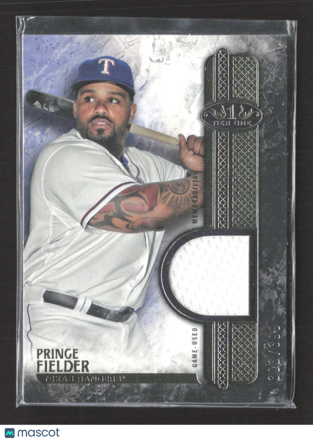 2016 Topps Tier One Prince Fielder #T1R-PF Game-Used Relic /399