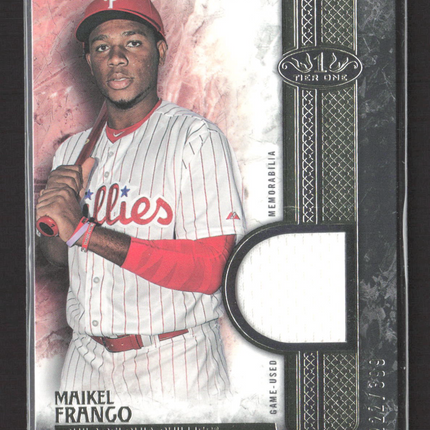 2016 Topps Tier One Maikel Franco #T1R-MF Jersey /399