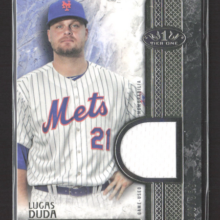 2016 Topps Tier One Lucas Duda #T1R-LD Jersey /399