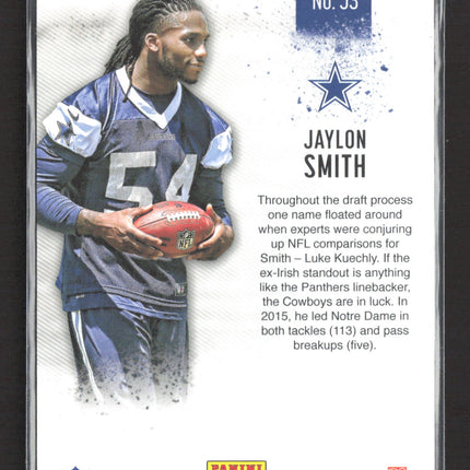 2016 Panini Panini Day Jaylon Smith #53 RC 05/10