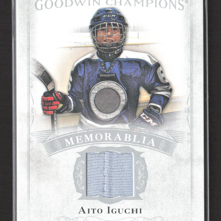 2016 Upper Deck Goodwin Champions Aito Iguchi Jersey