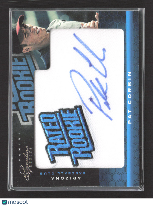 2012 Panini Signature Series Patrick Corbin #138 Rated Rookie Patch 298/299 Auto