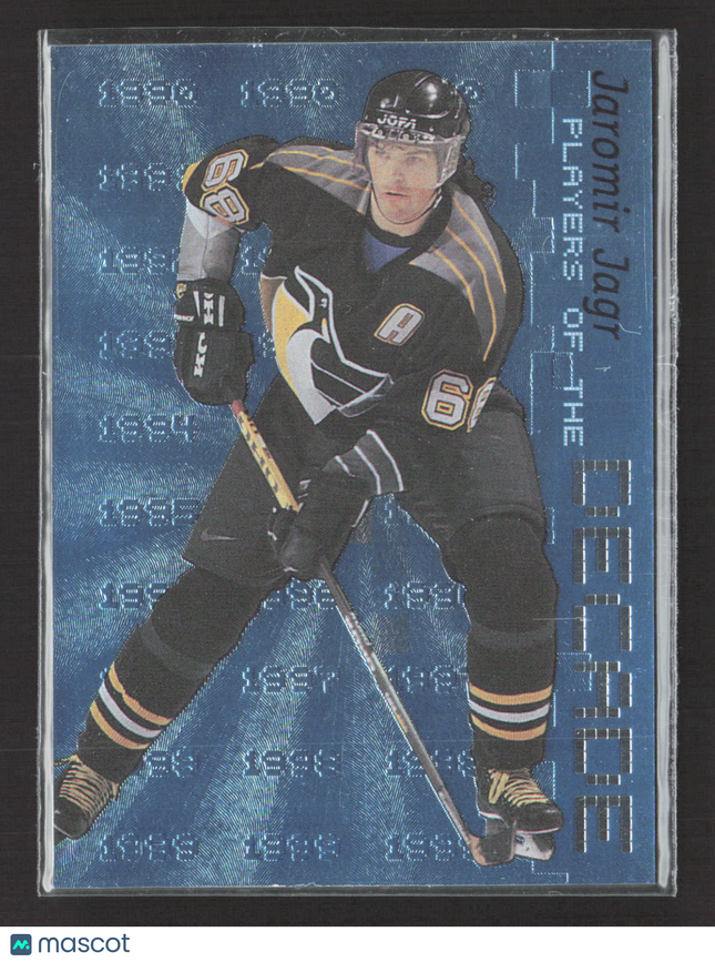 1999 In The Game Players of the Decade Jaromir Jagr #D-5 /1000