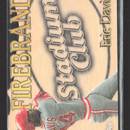 2014 Topps Stadium Club Firebrand Eric Davis #FB-ED