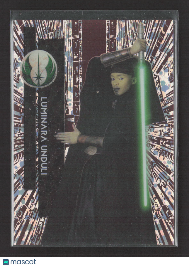 2015 Topps Star Wars Luminara Unduli Masterwork 2/5 #67 Red