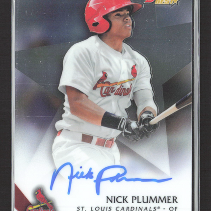 2015 Bowman's Best Nick Plummer Auto #B15-NP