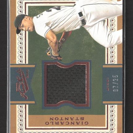 2015 Panini Prime Cuts Giancarlo Stanton #139 07/25 Jersey