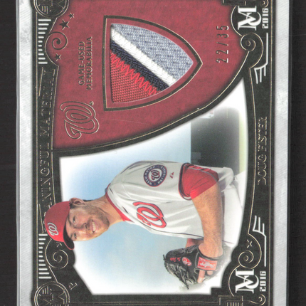 2016 Topps Museum Meaningful Material Doug Fister #MMPR-DFI 22/35 Patch