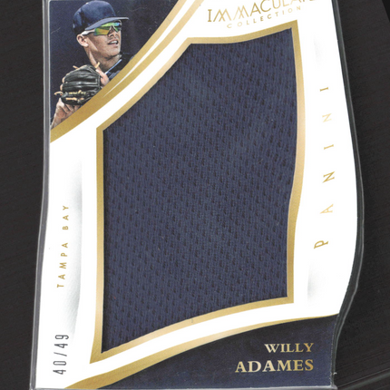 2015 Panini Immaculate Collection Willy Adames #36 Jersey 40/49