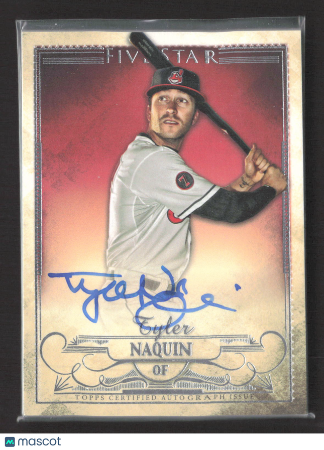 2016 Topps Five Star Tyler Naquin Auto #FSA-TN
